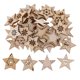 thumbnail image 4 of 50 piezas de madera en forma de estrella copo de nieve de madera decoraciones navide?as naturales, 4 of 5