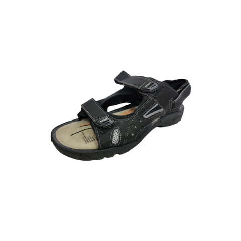 Vinnys Outlet - Sandalia Hombre Negro