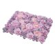 thumbnail image 2 of Paneles De Pared De Flores Artificiales, Pantalla De Estera De Pared Con Flores De Hortensia Rosa, 2 of 5