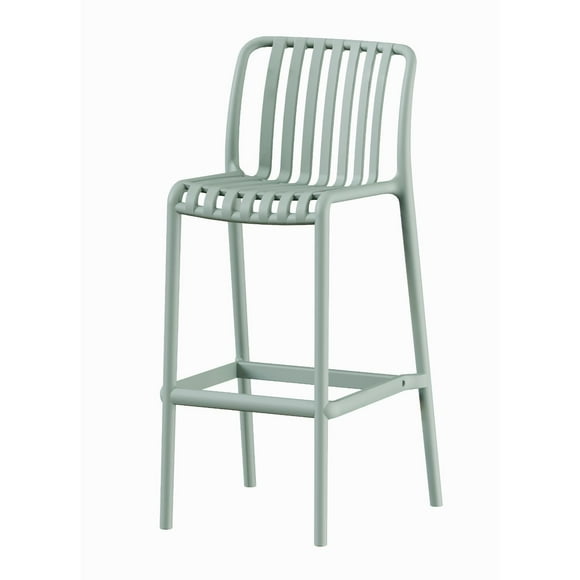 Piso Taburete Silla alta bar cocina Magnus 65cm Verde