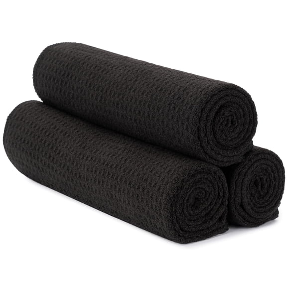 Toallas de gimnasio S&T INC. Paquete de 3 unidades de microfibra de 40 x 70 cm para el hogar y el gi