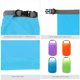 thumbnail image 5 of Bolsa seca flotante impermeable de 10 l, 20 l y 40 l con cierre enrollable que mantiene el equipo seco para kayak, rafting, navegación, natación, camping, senderismo, playa y pesca., 5 of 8