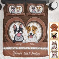 Milsleep - Dog Lovers - Juego De Cama Personalizado Para Perro