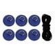 thumbnail image 3 of Kit De Aparejos De Cubierta De Parche De PVC Con Anillos En D De 6 Piezas Para Bote Inflable Kayak Bote Azul, 3 of 5