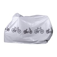 Magideal - Cubierta De Bicicleta Cubierta De Motocicleta Protección Impermeable Portátil Útil Cubierta De Bicicleta De Carretera Cubierta De Almacenamiento Para Fino 230G Gris