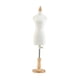 thumbnail image 2 of Maniquí Miniatura para Costura Cuerpo Femenino Base de Madera Ajustable Y Estructura de PE Función Pinnable Adecuado para Diseño de Ropa de Muñeca Exh 33cm, 2 of 5