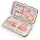 thumbnail image 1 of Set de Manicura Avando 8 en 1 Acero Inoxidable Rosa con Estuche, 1 of 3