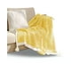 thumbnail image 1 of Manta multiusos con pompon 130x150 cm Amarillo, 1 of 4