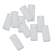 thumbnail image 2 of 10 Piezas De Metal Rectángulo Plano Estampado En Blanco Encantos Etiqueta Colgantes 18x32 Mm, 2 of 5