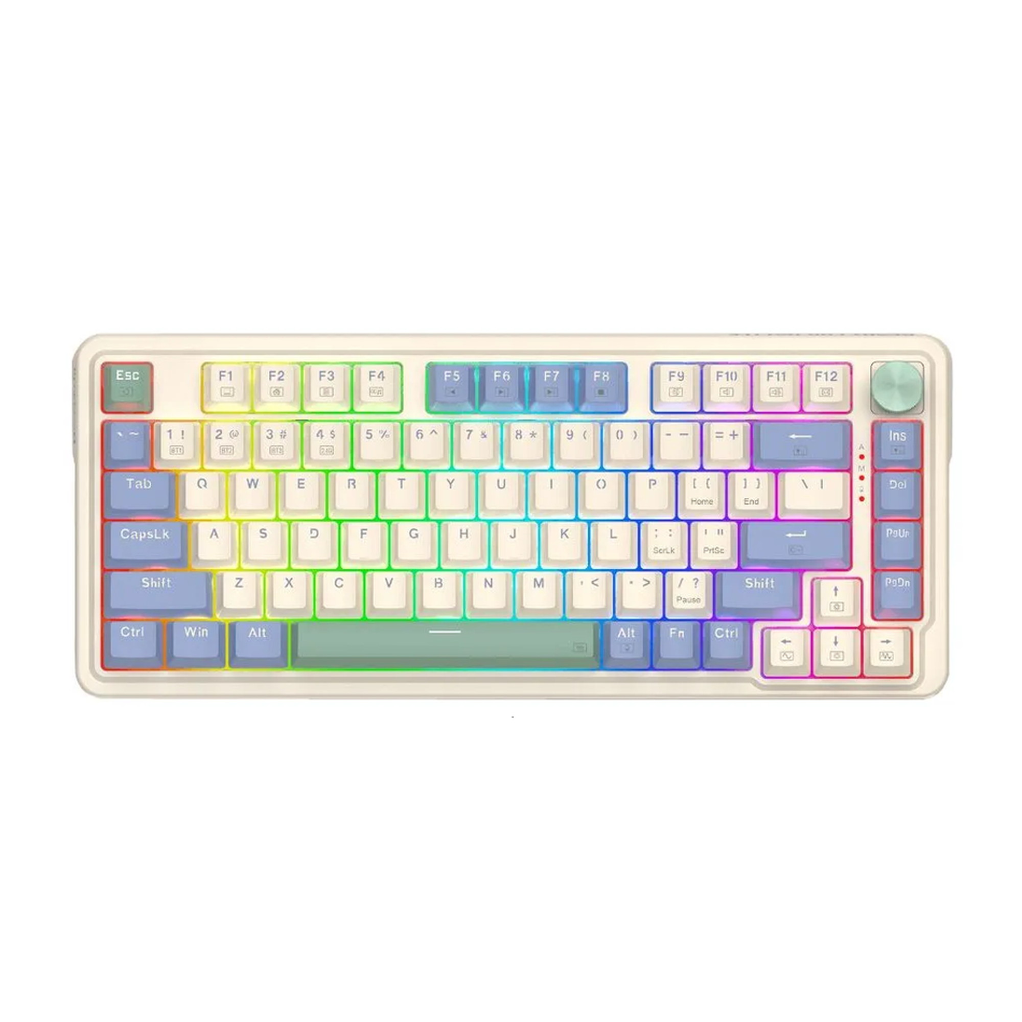 Genérico - Teclado Redragon Español Latino Pastel Rgb