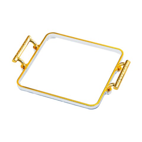 Magideal - Bandeja Para Servir Bandeja De Té Plato Rectangular Para Frutas Secas Bandeja Para Refrigerios De Frutas Bandeja Para Repostería Para Restaurante Mesa 22 Cm X 185 Cm X 35 Cm