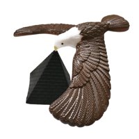 Bothyi - Juguete De Águila En Equilibrio Para Oficina, Pájaro En Equilibrio Para Niños, Adultos Y Niños, Café