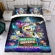 thumbnail image 4 of Grandes Verdes de la Ciudad Conjunto de sábanas temático, trío de piezas, cómodo y amigable con la piel, diseño único, regalo de decoración para el hogar para familiares, amigos y fans, 90 cm * 190 cm, 4 of 6