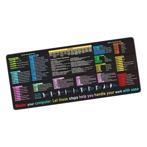Magideal - Almohadilla De Computadora Con Atajos De Juego De
