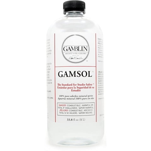 Gamblin - Gamsol Trementina Para Oleo Sin Olor 946 Ml