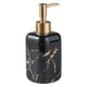 thumbnail image 4 of Dispensador De Jabón Con Textura De Mármol, Bomba De Botella De Loción Para Baño De Cocina De Hotel, Negro, 4 of 4