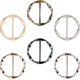 thumbnail image 1 of 6 pinzas de seda para bufanda, de 3,4 cm/1,3 pulgadas, para camisa, con hebilla circular, para mujer, para bufanda, accesorios de moda., 1 of 7