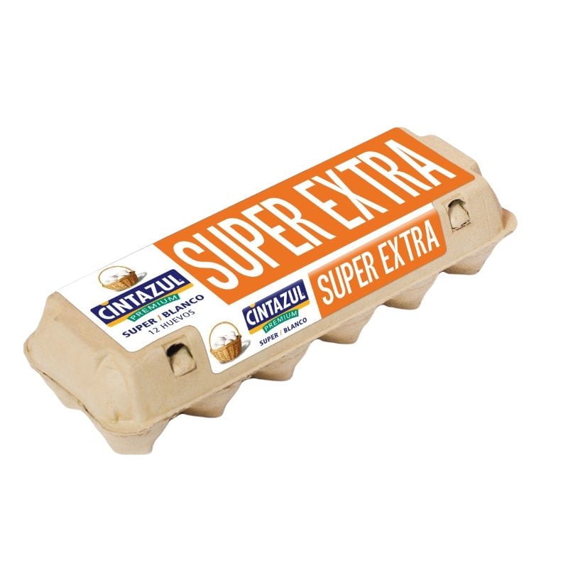 Huevos Extra Grande Blanco 12 Un 12 Un Cintazul