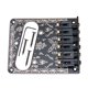 thumbnail image 3 of Eje del puente de la silla de montar de la forma del rodillo de la forma fijado para las piezas tele de la guitarra eléctrica, 3 of 5