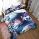thumbnail image 2 of Butterfly-inobu -Póster- Funda nórdica Juego de cama de 3 piezas, Decoración de ambiente para habitación -Anime -periferia, 2 of 3