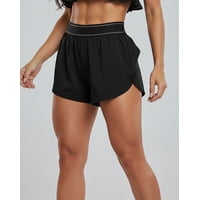 Flix Spa - Short Deportivo Mujer Tipo Calza Corta Detalle Trasero