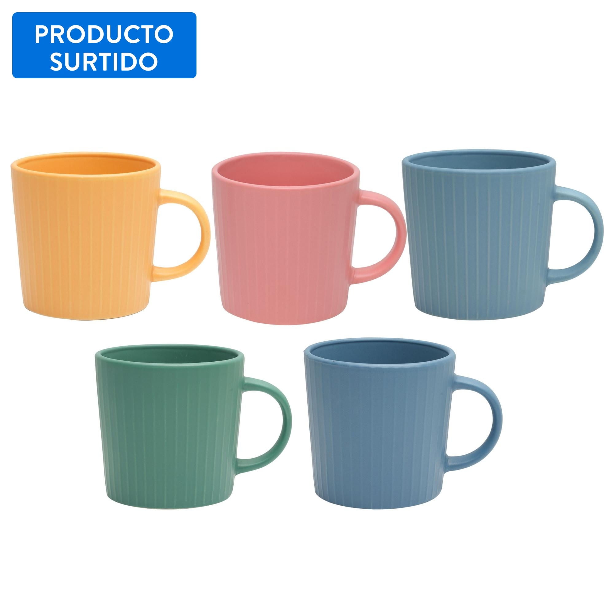 Tazón Rayas 1 Pieza Gres, Color Surtido 1 Un Haus