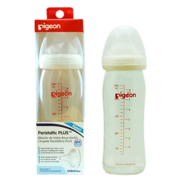 Pigeon Mamadadera Vidrio 240 Ml.