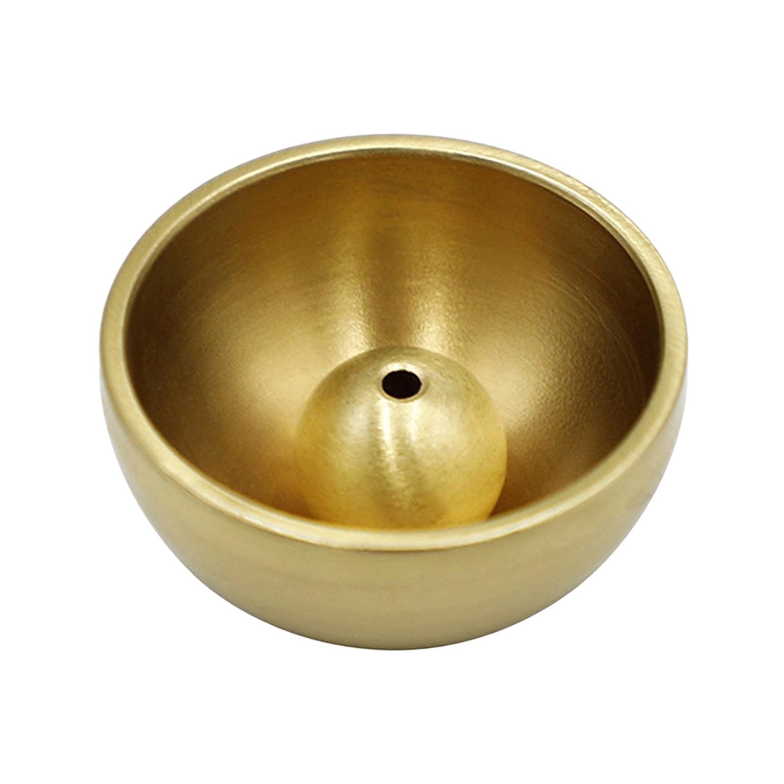 Magideal - Campana De Latón Campanas Colgante Relajante Meditación Campanas Diy Artesanía Pequeño , 40Mm 40 Mm