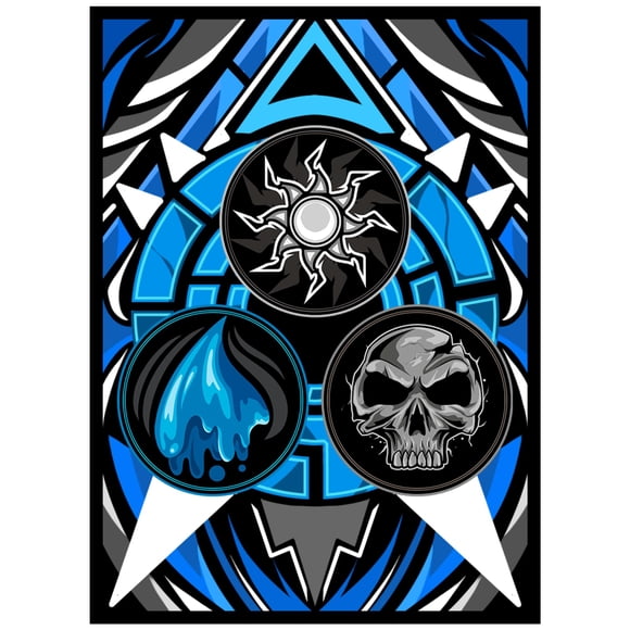 Fundas para cartas Realm Guard 100 unidades TCG/MTG textura mate