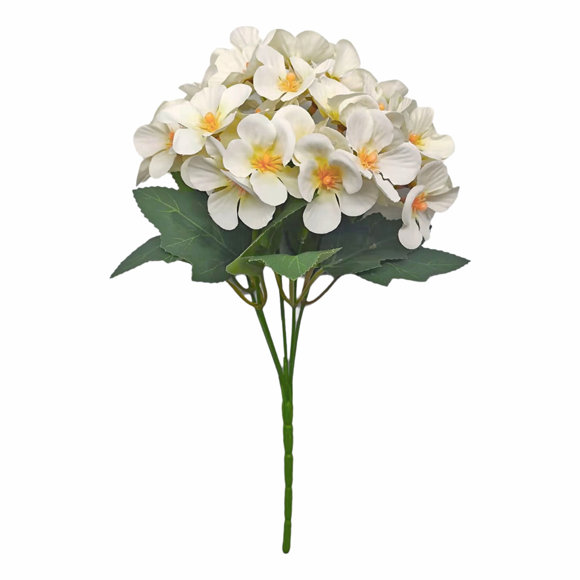 Ramo flor blanca artificial