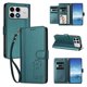 thumbnail image 2 of Funda Cartera Trébol para Xiaomi Poco F8 Pro con Ranuras Tarjetas y Carga Inalámbrica Verde oscuro, 2 of 6