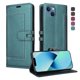 thumbnail image 1 of Premium Wallet Case for iPhone 14 with Card Slots & Kickstand, Flip Cover Green, 1 of 6
