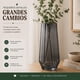 thumbnail image 5 of Florero Decorativo Geometrico Hexagonal De Vidrio Oscuro M, 5 of 9