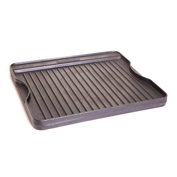 Plancha Camp Chef reversible, presazonada, 36 x 41 cm