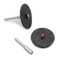 thumbnail image 4 of Ruedas de corte giratorias YGFRSTO, 50 unidades con mandriles de 3 mm, 4 of 7