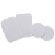 thumbnail image 1 of Placa de Montaje WixGear – Pack de 4, Plata, Adhesiva, Metal, 1 of 8