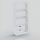 thumbnail image 3 of Librero con cajones Chic Home 140x63x30cm, 3 of 3