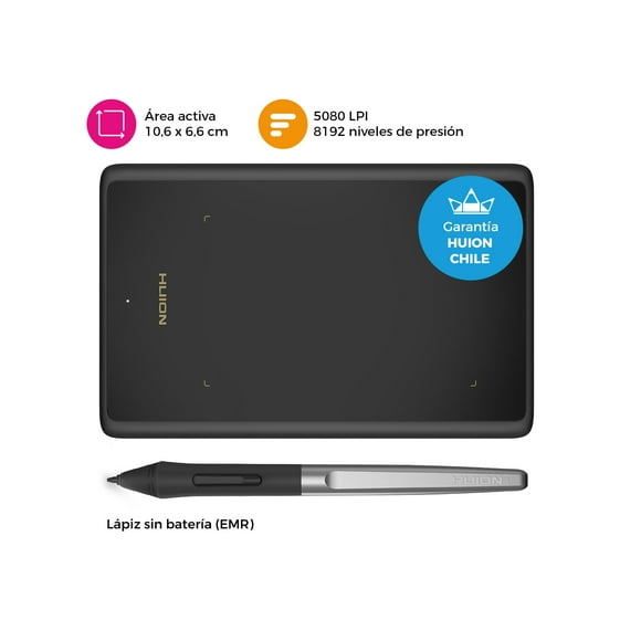 Tableta Gráfica Digitalizadora HUION H420X