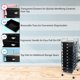 thumbnail image 4 of Organizador de almacenamiento USTECH enrollable de 10 cajones con ruedas bloqueables, 4 of 6