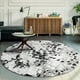 thumbnail image 2 of Alfombra Redonda Florida Gris 160 x 160 cm, 2 of 3