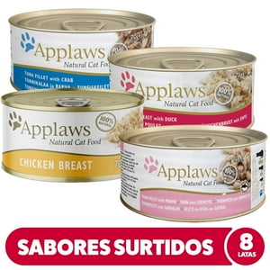 Alimento Lata Gato Applaws Surtidas - Pack X 8 Latas 70Gr