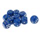 thumbnail image 4 of 10 Piezas De Dados De Madera Dados Digitales De Seis Caras Para D&D RPG Games Blue, 4 of 5