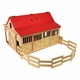 thumbnail image 1 of Horse Barn Toys Fat Brain Toys Rustic Ridge Stable de 3 a 9 años, 1 of 7