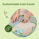 thumbnail image 4 of Rompecabezas de suelo Melissa & Doug de 48 piezas con 2 trenes, 4 of 9