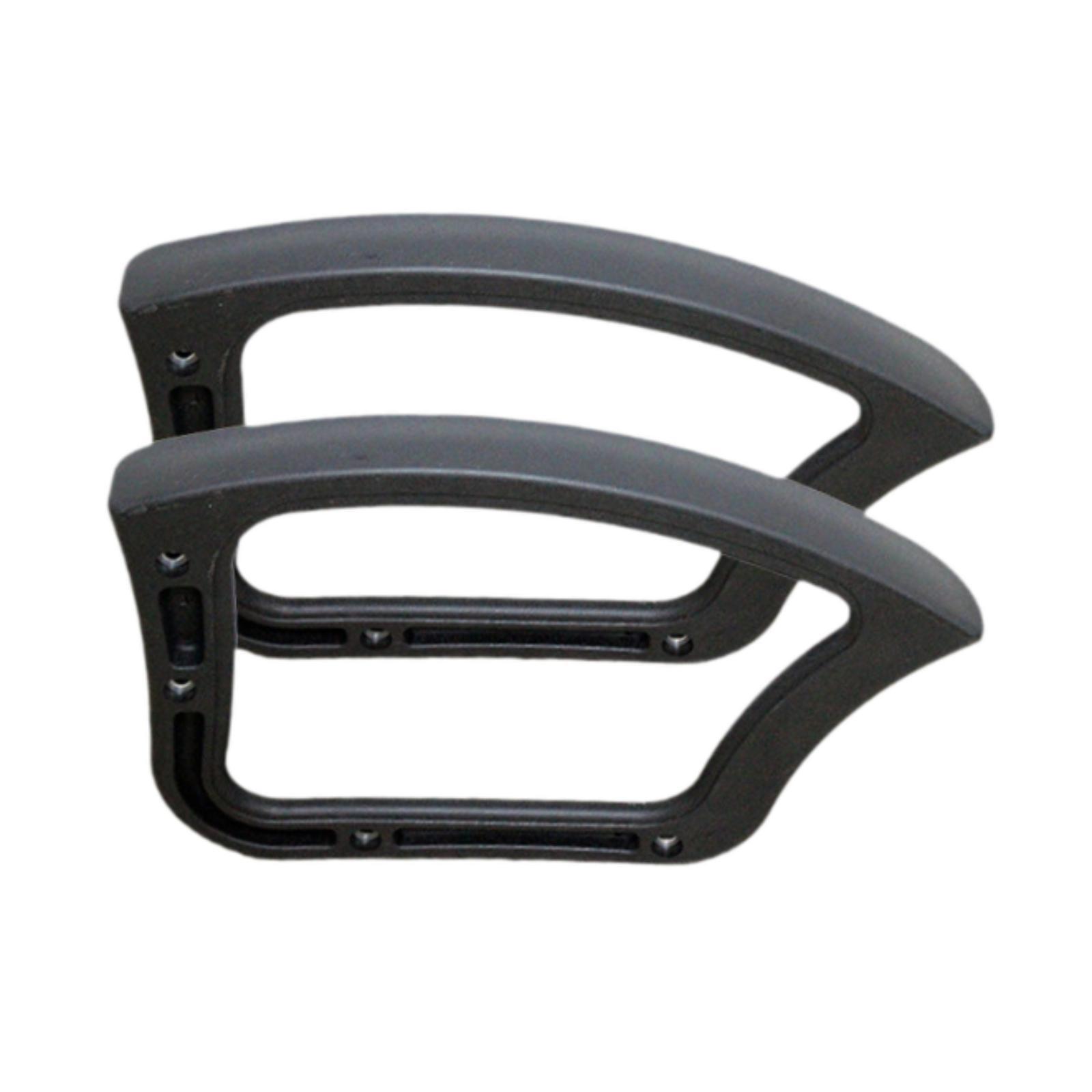 Magideal - 2 Piezas Silla Del Reposapiés Anillos De Reemplazo De Brazo Part Office En Casa Conveniente Sala De Juego Fácil De Instalar Cómodos Descansos De Brazo