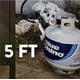 thumbnail image 4 of Manguera de Gas Propano Gas One 152 cm Regulador para Parrilla y Fogón, 4 of 5