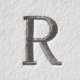 thumbnail image 2 of Toalla de mano SKL Home Casual Monogram, 100% algodón, 16 x 26 cm, color blanco, 2 of 5