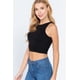 thumbnail image 4 of Saronite Top Corto Básico de Tirantes con Cuello Halter, Negro (para Mujer), 4 of 4
