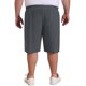 thumbnail image 3 of INSPIRE CHIC Pantalones Cortos Deportivos para Hombre Grandes y Altos con Bolsillos con Cremallera por Encima de la Rodilla y Cintura con Cordón 2XL Gris, 3 of 5