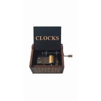 Joga - Caja Musical Coldplay Clocks De Madera